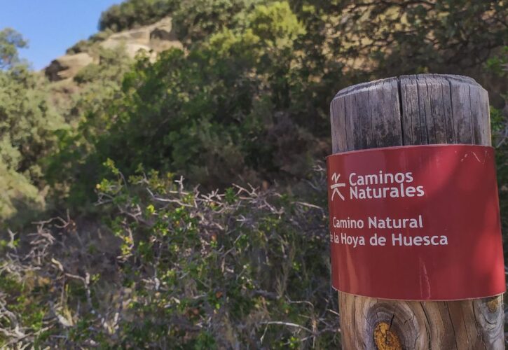 Un paseo por el Camino Natural de La Hoya de Huesca