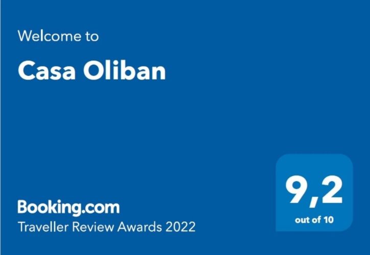 La puntuación de Casa Oliban en los Traveller Review Awards 2022