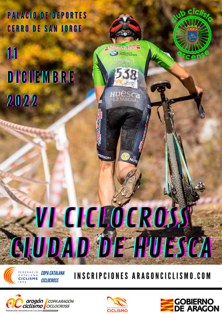 1 Los ciclistas oscenses se preparan para el VI Trofeo de Ciclocross Ciudad de Huesca